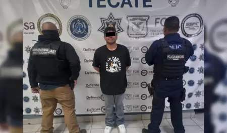 Detienen a conductor por presunto intento de soborno a polic�as en Tecate