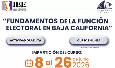 Curso sobre funci�n electoral en Baja California