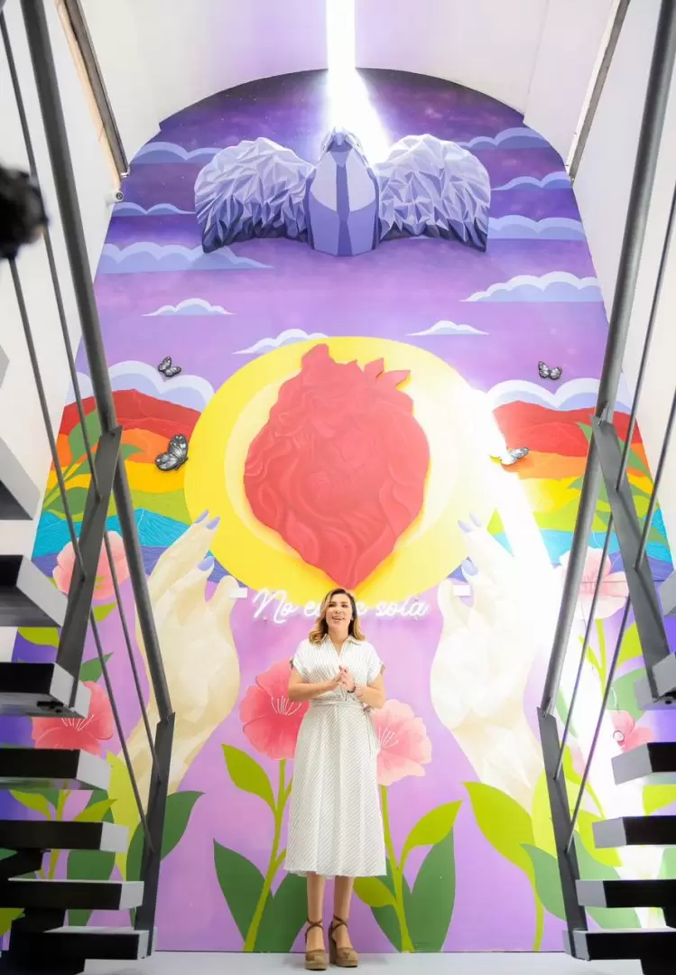 Gobernadora Marina del Pilar inaugura nuevo edificio del Escuadr�n Violeta en Mexicali