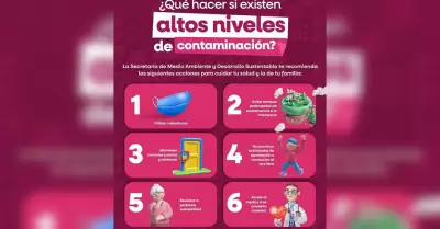 Vientos fuertes levantan polvo y deterioran calidad del aire en Mexicali