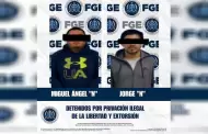 Tras las rejas dos sujetos por privaci�n de la libertad y extorsi�n