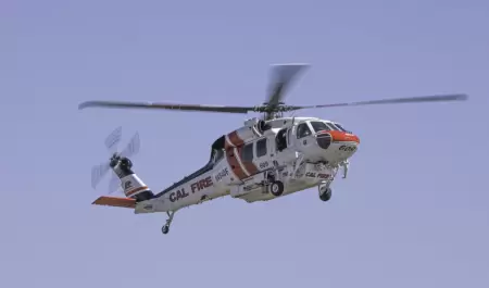 San Diego fortalece combate a incendios con nuevo helic�ptero Firehawk de CAL FI