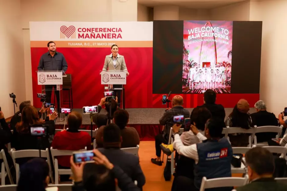 Presenta gobernadora Marina del Pilar el "Baja Fut Fest" para vivir la pasi�n de la Copa Mundial 2026 en espacios p�blicos