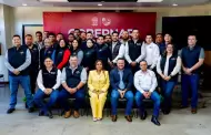 Claudia Agat�n anuncia el Plan Estrat�gico de Bacheo en conjunto con las c�maras de la construcci�n