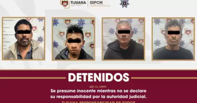 Detenidos por posesi�n de droga durante patrullajes preventivos en Tijuana