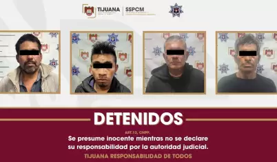 Detenidos por posesi�n de droga durante patrullajes preventivos en Tijuana