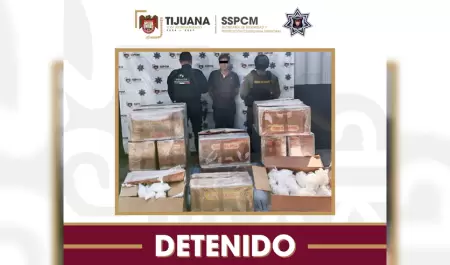 Decomisan m�s de 460 kilos de presunto cristal en operativo de la Polic�a Munici
