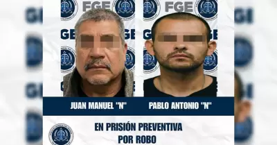 Acusados de robo en Tijuana