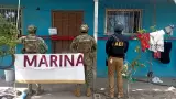 Marina participa en cateos y asegura droga, armas y veh�culos en Baja California