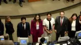 Toma de protesta de varios senadores suplentes