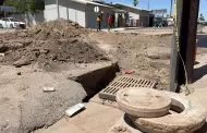 CESPM registra avance en obra de reposici�n de alcantarillado pluvial en fraccionamiento los pinos