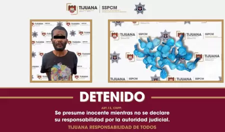 Detienen a hombre con 26 envoltorios de presunto cristal en Ojo de Agua