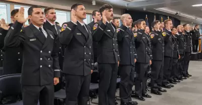 Se grad�an 39 nuevos oficiales de CAL FIRE
