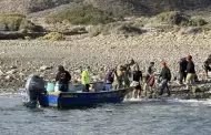Marina proporcion� apoyo log�stico a elementos de CONAFOR para la sofocaci�n de un incendio en Isla Cedros