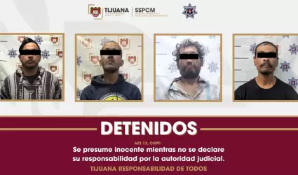 Capturan a cuatro personas con �rdenes de aprehensi�n durante operativos en Tiju
