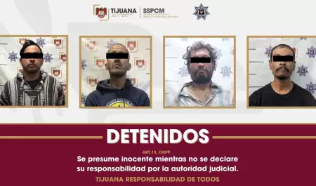Capturan a cuatro personas con �rdenes de aprehensi�n durante operativos en Tiju