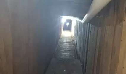 Localizan t�nel hacia la frontera durante cateo en Tijuana