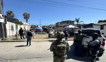 Localizan t�nel hacia la frontera durante cateo en Tijuana