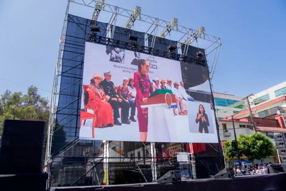 Refrendan bajacalifornianos ruta de prosperidad con Marina del Pilar durante segundo informe de la presidenta Claudia Sheinbaum