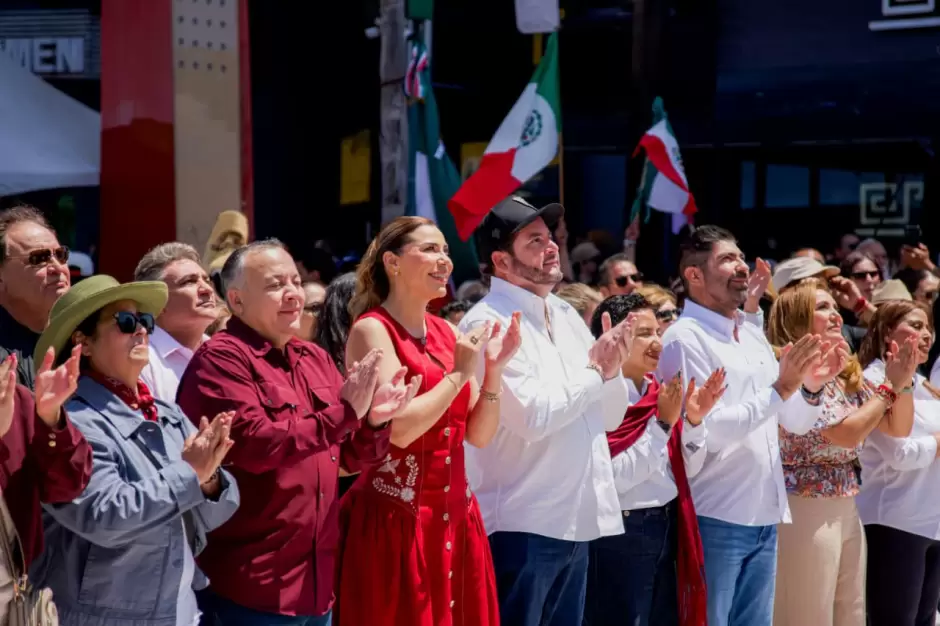 Refrendan bajacalifornianos ruta de prosperidad con Marina del Pilar durante segundo informe de la presidenta Claudia Sheinbaum