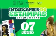 Claudia Agat�n invita al Intercambio de Estampas del Mundial