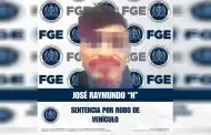 Fiscal�a obtiene sentencia por uso de veh�culo con reporte de robo