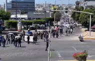 Se suman padres de familia a paro nacional de maestros de la CNTE en Tijuana