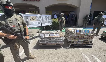 Revelan que narcot�nel entre Tijuana y San Diego mov�a coca�na valuada en 45 mil