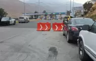 Maestros liberaron caseta de la autopista Tijuana-Tecate durante protesta