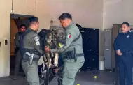 Misi�n cumplida: despiden con honores al agente canino "Vico"