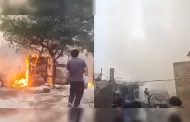 Incendio consumi� varias viviendas en la colonia El Ni�o