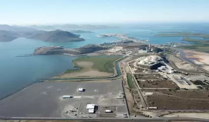 Planta de amoniaco de Gas y Petroqu�mica de Occidente (GPO) en Topolobampo