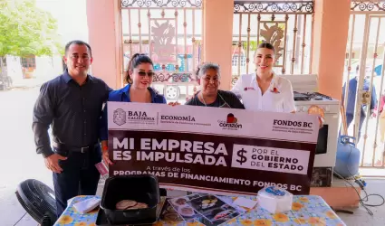 Fortalece gobernadora Marina del Pilar creaci�n de nuevos negocios con programa 