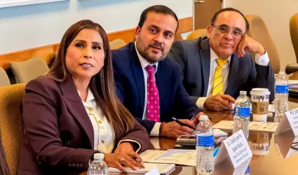 Claudia Agat�n fortalece cooperaci�n estrat�gica con autoridades de Los �ngeles