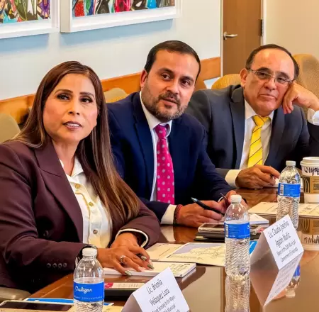 Claudia Agat�n fortalece cooperaci�n estrat�gica con autoridades de Los �ngeles
