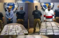 Dos hombres son detenidos en el Aeropuerto de Tijuana junto con 52 kilos de posible coca�na