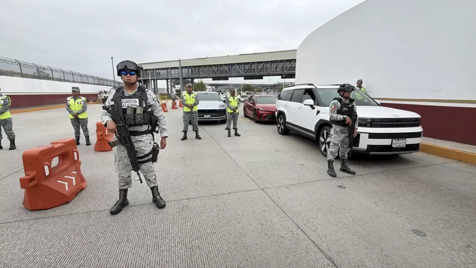 CNTE llev� protesta a la frontera y cerraron acceso a M�xico por El Chaparral