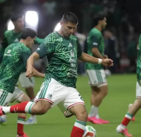 Partido amistoso entre las Selecciones Nacionales de Futbol de M�xico y Serbia.