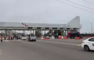 VIDEO: CNTE libera casetas y anuncia movilizaci�n hacia el aeropuerto de Tijuana
