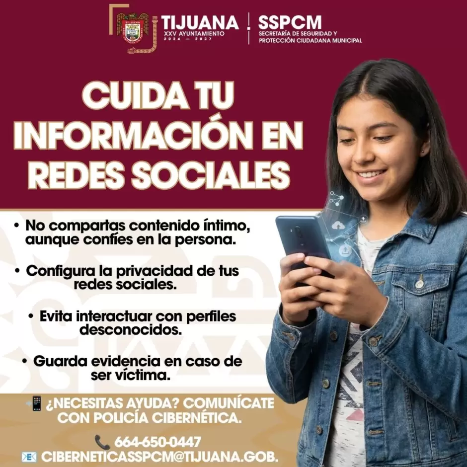 Exhortan a proteger su privacidad y evitar compartir contenido íntimo en internet