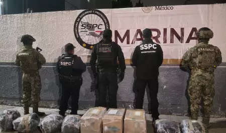 Aseguran 150 kilos de metanfetamina en operativo federal en Baja California