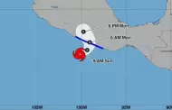 Depresi�n tropical Dos-E se forma frente a costas de Guerrero