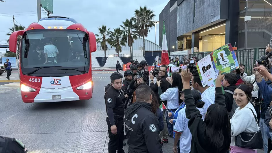 Selección de futbol de Irán ya está en Tijuana para afrontar el Mundial 2026