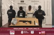 Caen dos hombres armados se�alados como presuntos sicarios en Tecate