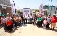 Atiende gobierno de Marina del Pilar a comunidades prioritarias con alcantarillado como parte de la estrategia Corazones
