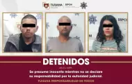 Asegura Polic�a Municipal de Tijuana a tres personas, un arma y veh�culo con reporte de robo