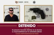 Detiene Polic�a Municipal a presunto responsable de disparar arma de fuego