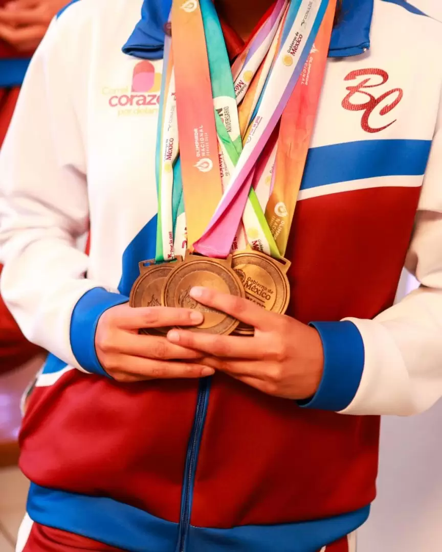 Reconoce gobernadora Marina del Pilar liderazgo de Baja California en el top tres de la Olimpiada Nacional