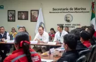 Previo al Mundial de Futbol realizan simulacro sanitario en el puerto de Ensenada