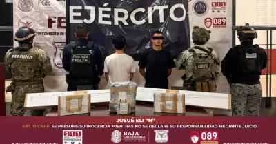 Detienen en Tijuana a presuntos sicarios; uno de ellos es menor de edad